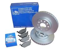 ATE Dischi Freno 280 MM + Pastiglie Posteriori per Ford Mondeo Jaguar x-Type
