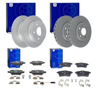 ATE Dischi Freno + Ceramica Frontale + Posteriore Adatto A per Classe B W245