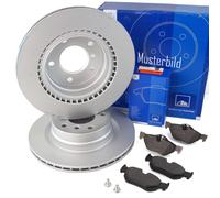 ATE Dischi Freno Kit Pastiglie Freno Posteriore per Mercedes C W204 S204 C204