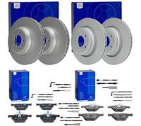 ATE Dischi Freno + Pastiglie Frontale + Posteriore Adatto A per BMW 3er E90