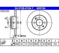 ATE Discofreno 24.0108-0104.1
