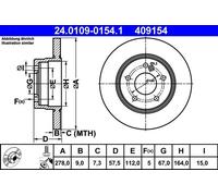 ATE Discofreno 24.0109-0154.1