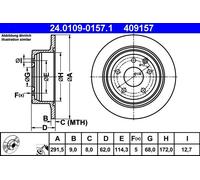 ATE Discofreno 24.0109-0157.1