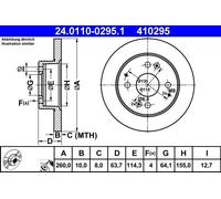 ATE Discofreno 24.0110-0295.1