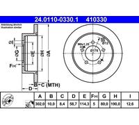 ATE Discofreno 24.0110-0330.1