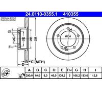 ATE Discofreno 24.0110-0355.1