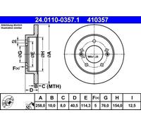ATE Discofreno 24.0110-0357.1