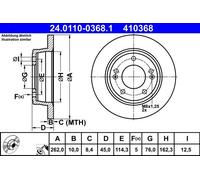 ATE Discofreno 24.0110-0368.1
