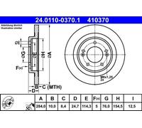 ATE Discofreno 24.0110-0370.1