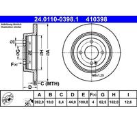 ATE Discofreno 24.0110-0398.1