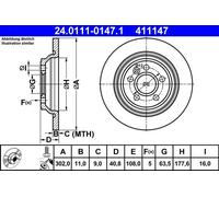 ATE Discofreno 24.0111-0147.1