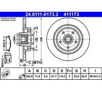 ATE Discofreno 24.0111-0173.2
