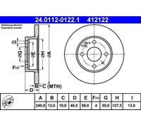 ATE Discofreno 24.0112-0122.1