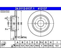 ATE Discofreno 24.0112-0137.1