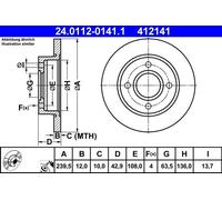 ATE Discofreno 24.0112-0141.1