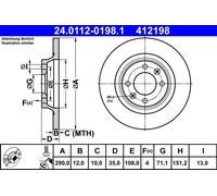 ATE Discofreno 24.0112-0198.1