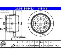ATE Discofreno 24.0118-0143.1