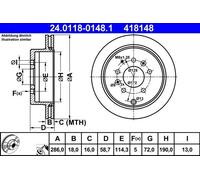 ATE Discofreno 24.0118-0148.1