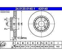 ATE Discofreno 24.0120-0140.1