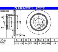 ATE Discofreno 24.0120-0202.1
