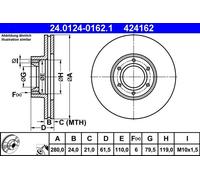 ATE Discofreno 24.0124-0162.1
