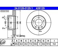 ATE Discofreno 24.0128-0129.1