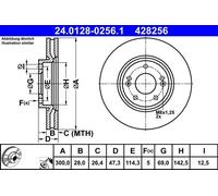 ATE Discofreno 24.0128-0256.1