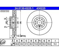 ATE Discofreno 24.0130-0225.1