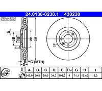 ATE Discofreno 24.0130-0230.1