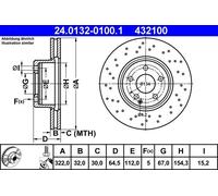ATE Discofreno 24.0132-0100.1