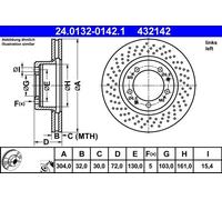 ATE Discofreno 24.0132-0142.1