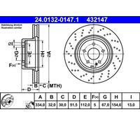 ATE Discofreno 24.0132-0147.1