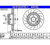 ATE Discofreno 24.0132-0153.1