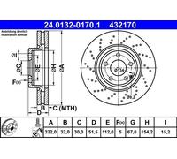 ATE Discofreno 24.0132-0170.1