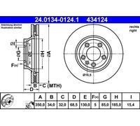 ATE Discofreno 24.0134-0124.1