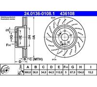 ATE Discofreno 24.0136-0108.1