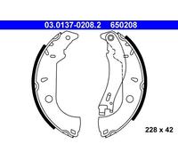 ATE Kit ganasce freno 03.0137-0208.2