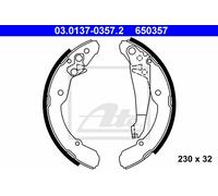 Set di ganasce freno ATE 03.0137-0357.2