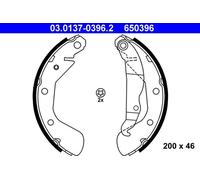 ATE 03.0137-0396.2 Kit ganasce freno posteriore per Corsa Corsavan Tigra