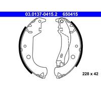 ATE 03.0137-0415.2 Kit ganasce freni