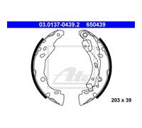 ATE Kit Ganasce Freno Posteriore per Citroën C2 Jm _ Peugeot 1007