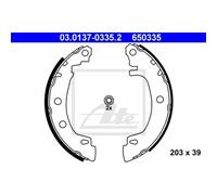 ATE Kit Ganasce Freno Posteriore per Renault Megane I BA0/1_ EA0/1_