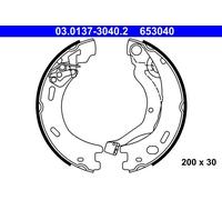 Kit ganasce, Freno stazionamento 03.0137-3040.2 ATE per LAND ROVER DISCOVERY IV