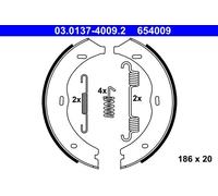 ATE Kit ganasce, Freno stazionamento 03.0137-4009.2