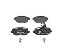 KIT 4 PASTIGLIE PATTINI FRENO ANTERIORE SEGNALATORE BMW SERIE 3 DAL 2005 AL 2012