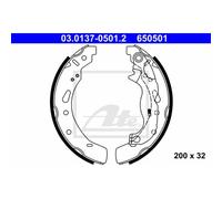 ATE Kit Tamburo Freno Posteriori Con Leva Per Mazda 2 DE/DH/3