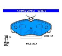 ATE Pastiglie Freno 13.0460-2870.2 Ceppi Freno per Opel Vivaro Scatola F7