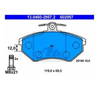 ATE Pastiglie Freno 13.0460-2957.2 Ceppi Freno per VW Passat Variant 32B