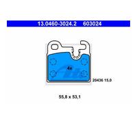 ATE Pastiglie Freno 13.0460-3024.2 Ceppi Freno per BMW 6er E24