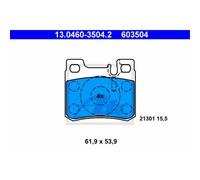 ATE Pastiglie Freno 13.0460-3504.2 Ceppi Freno per Mercedes-Benz 190 W201
